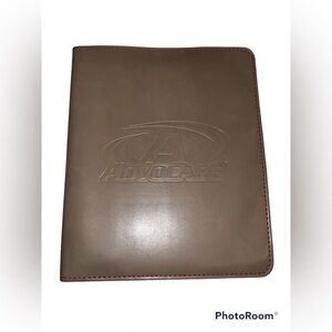Advocare Embossed Faux Leather Padfolio —NEW